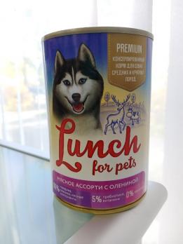 lunch for pets