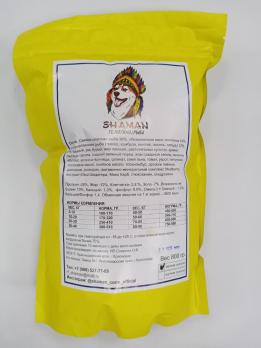 Корм для собак SHAMAN телятина/рыба холистик